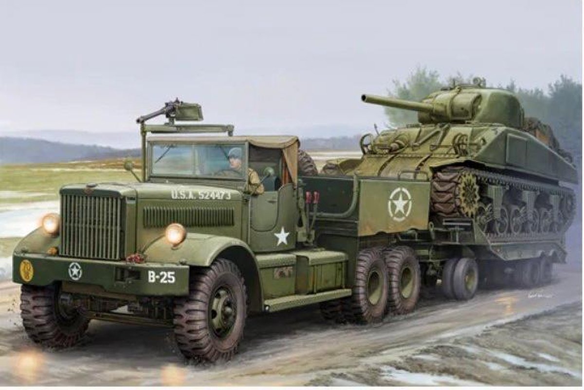 I Love Kit | 63502 | M19 Tank Transporter with Soft Top Cab | 1:35